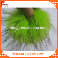 Pom Pom Fur Balls for hat /Handbag, raccoon fur